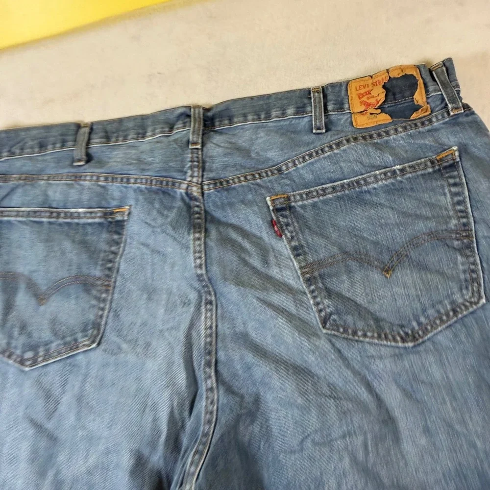 Levis 559‎ Relaxed Straight Mens Jeans Blue Medium Wash 46x30 00559-0452